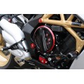 CNC Racing Bi-Color Clear Clutch Cover For MV Agusta F3/B3 Models With a Cable Clutch CNC Racing Bi-Color Clear Clutch Cover For MV Agusta F3/B3 Models With a Cable Clutch